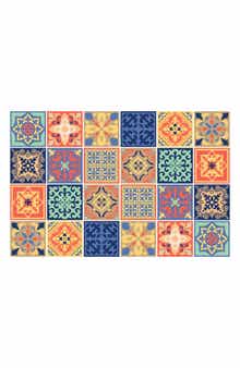 WALPLUS Mara Colorful Peel and Stick Tiles - Pack of 3