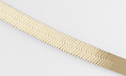 Argento Vivo Snake Chain Anklet In Gold