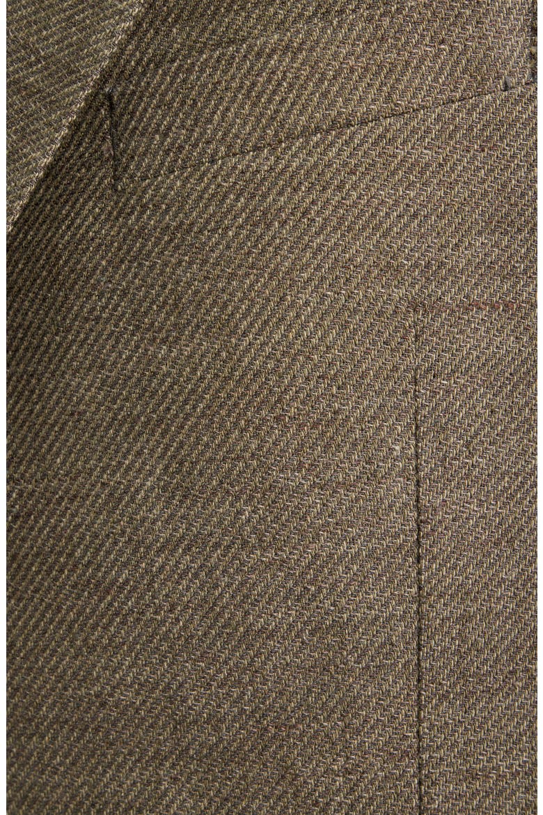 Icon Relaxed Fit Green Mélange Cotton & Linen Sport Coat, Alternate, color, GREEN