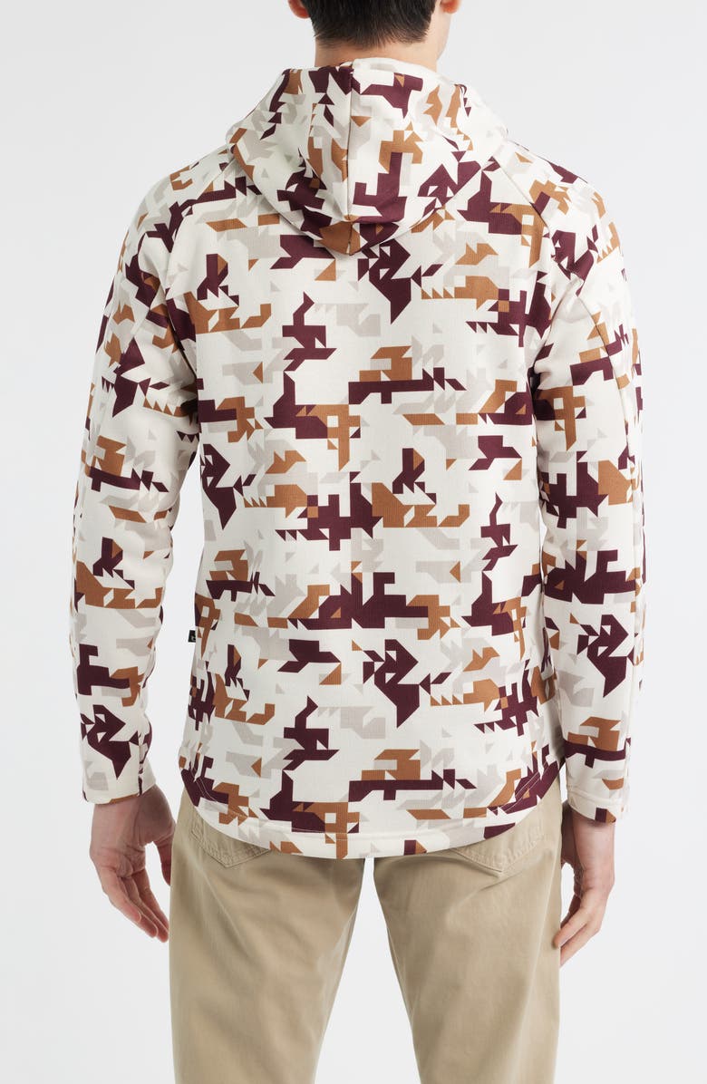 Swannies Matthew Geo Print Fleece Hoodie, Alternate, color, 