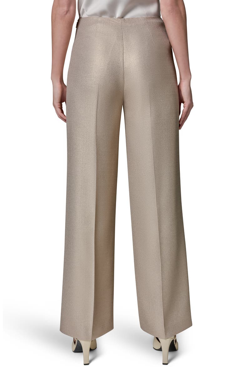 Wide Leg High Waist Pants, Alternate, color, LT FAWN/ GO
