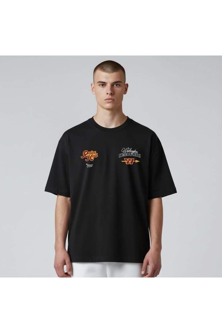 Unisex The Wild Collective Black Washington Commanders Mineral Washed T-Shirt, Alternate, color, Black