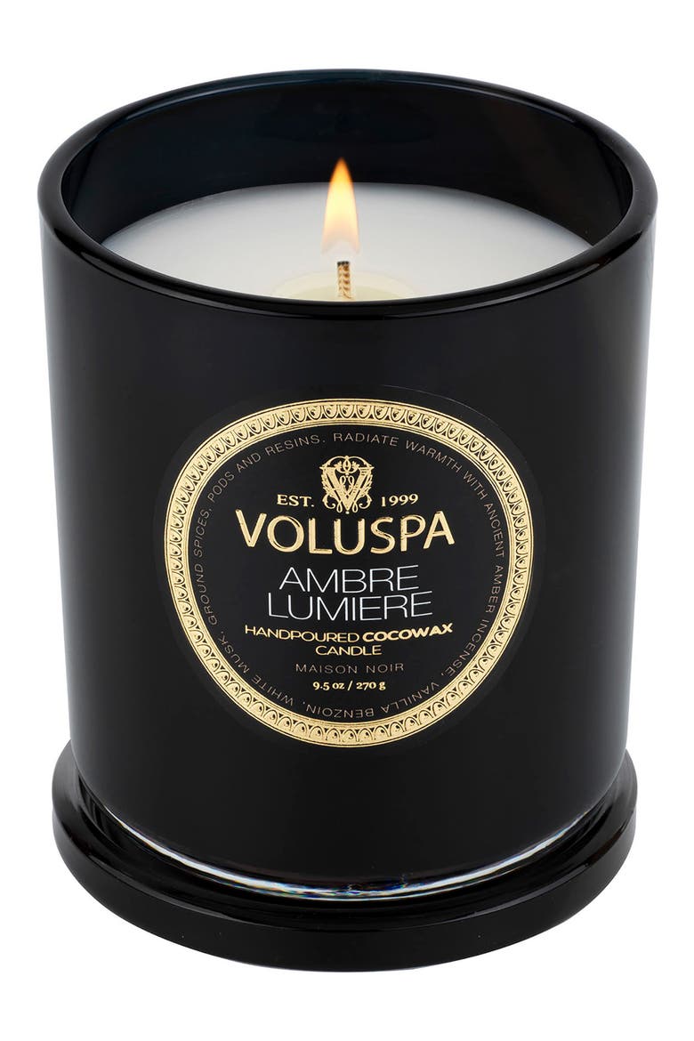 Ambre Lumiere Classic Candle, Main, color, AMBRE LUMIERE