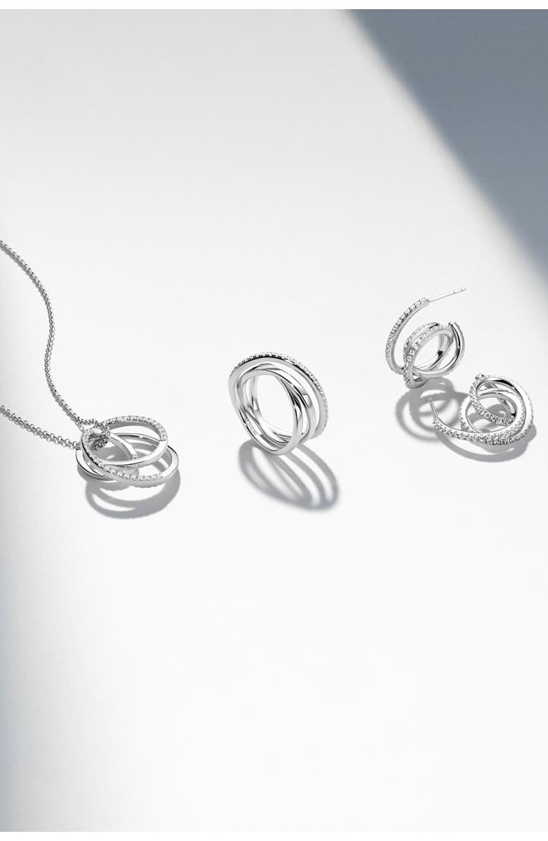 Sif Jakobs Jewellery Necklace Spirale, Alternate, color, 925 Sterling Silver