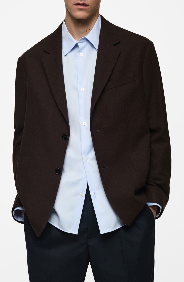 MANGO Regular Fit Blazer, Main, color, 