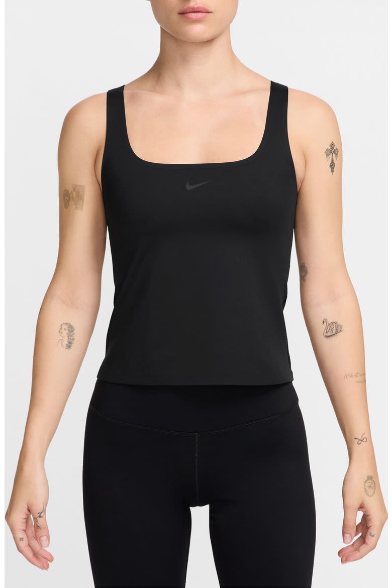 Form Dri-FIT Tank Top, Main, color, 011 011 BLACK/DKSKGY