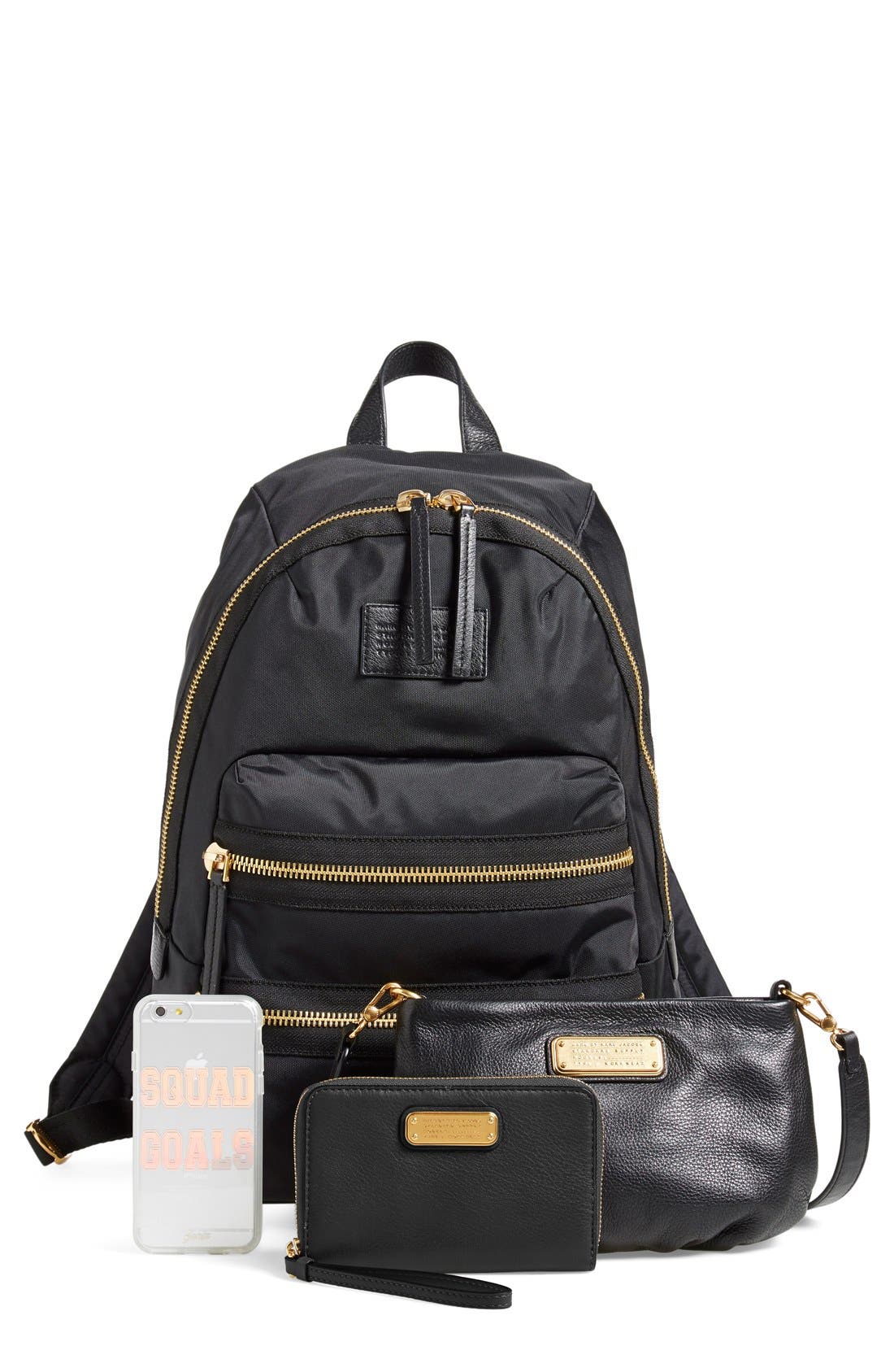 Marc Jacobs MARC BY MARC JACOBS 'New Q - Percy' Leather Crossbody Bag, Alternate, color, 