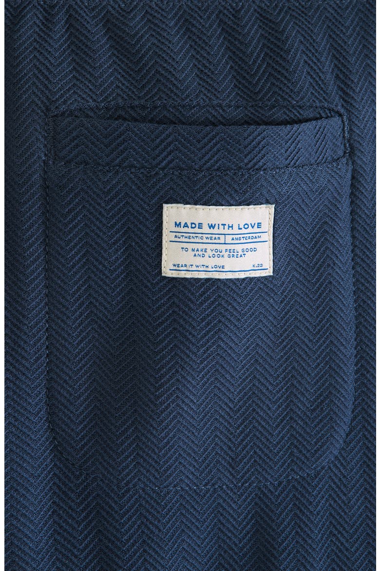 Kids' Herringbone Shorts, Alternate, color, DARK OBSIDIAN