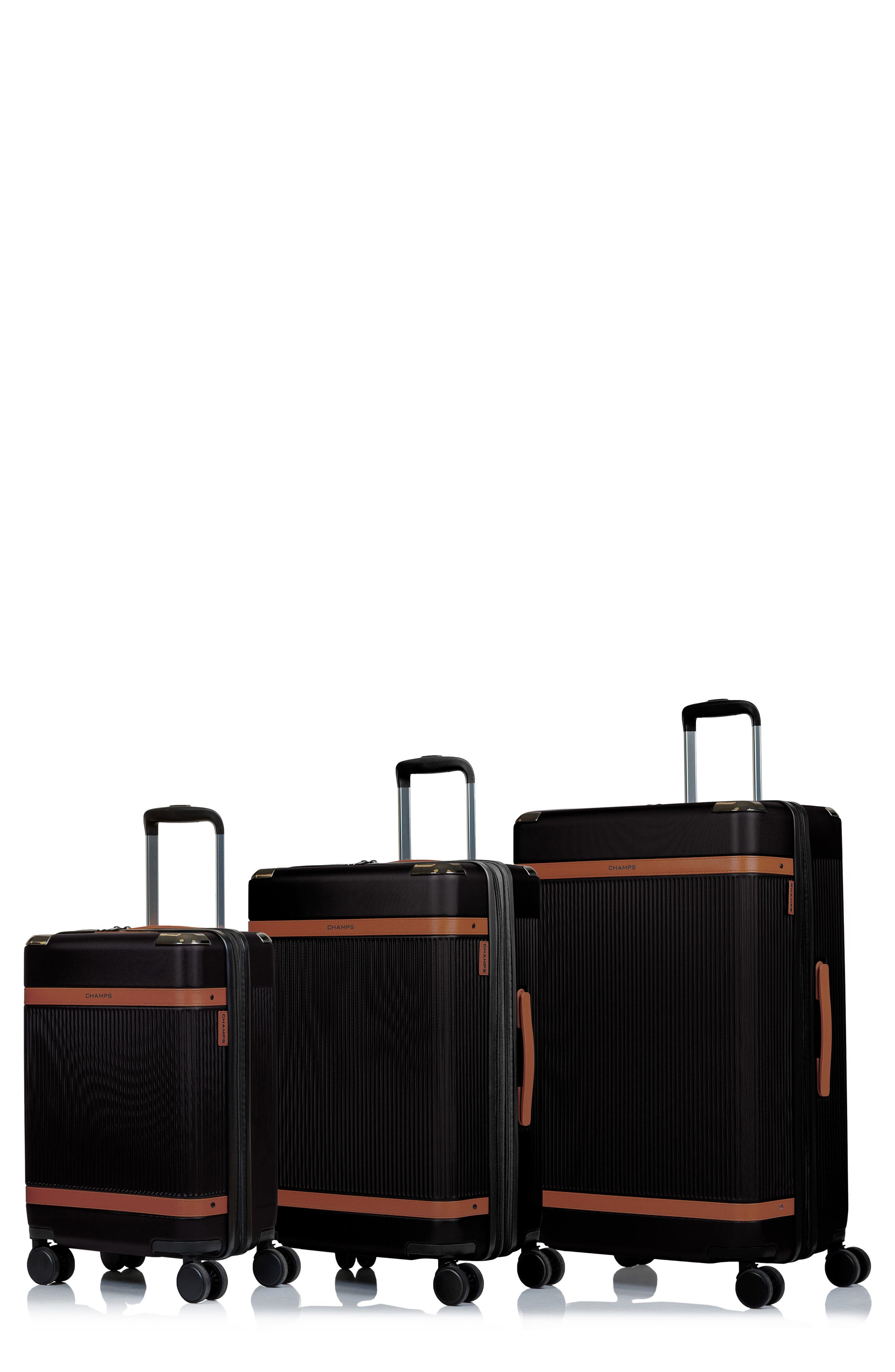 CHAMPS Vintage Air 3-Piece Luggage Set