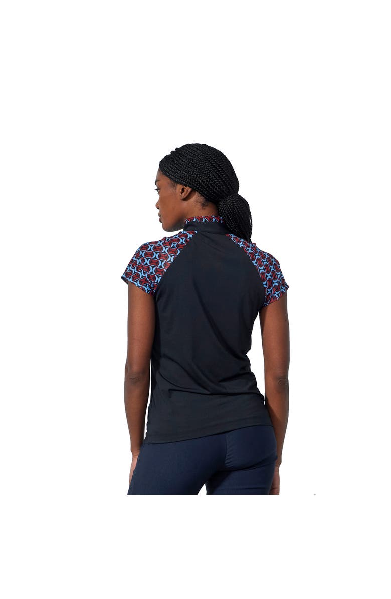 Daily Sports Bonito Cap Sleeve Womens Golf Polo, Alternate, color, Black