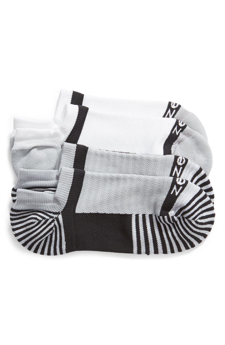 Zella Two-Pack Training Socks, Main, color, 