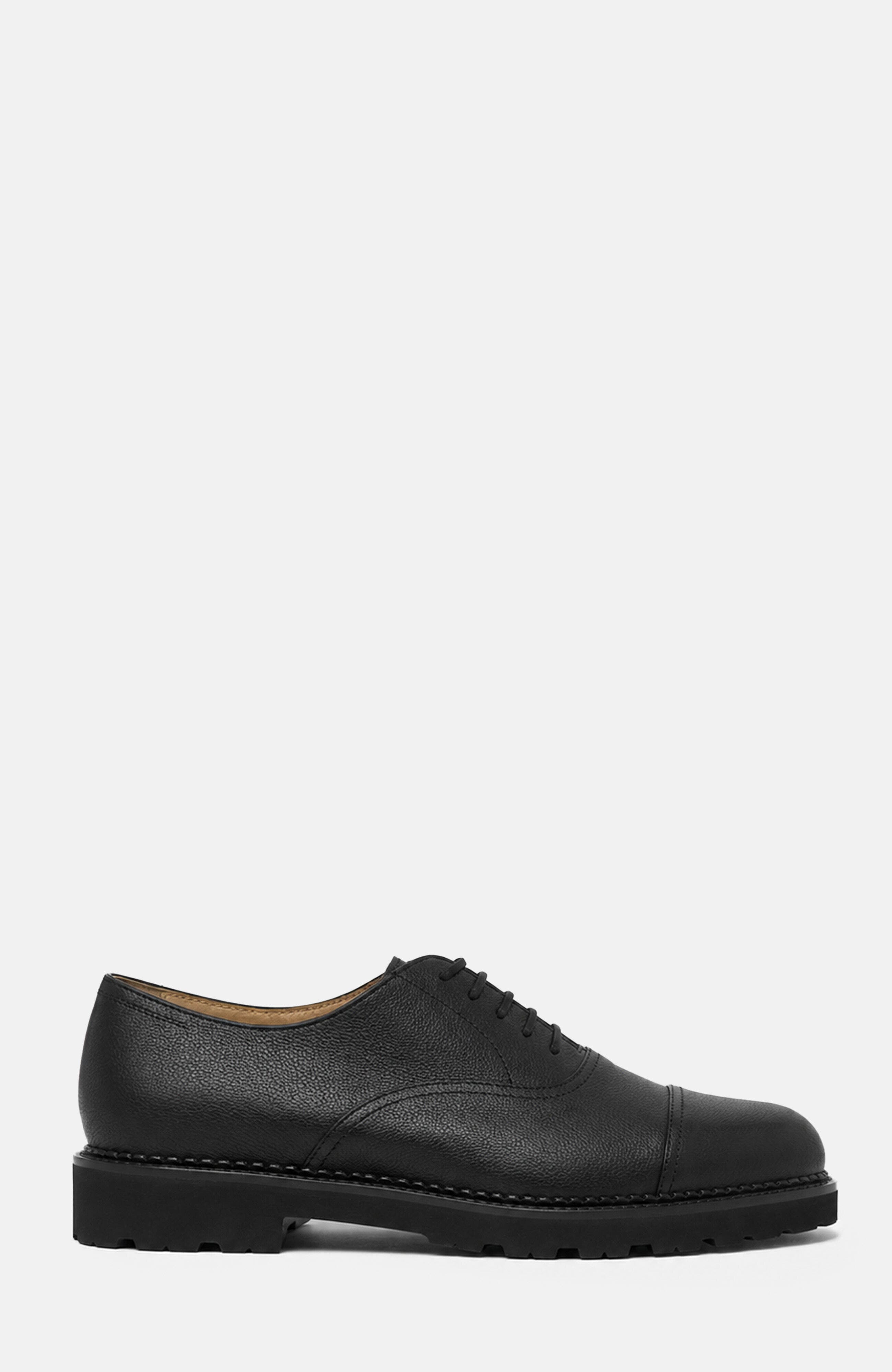 Rupert Oxfords, Alternate, color, Black - Calf