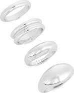 Leith 4-Pack Signet Rings