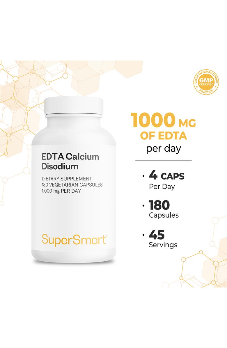 SuperSmart EDTA 1000mg per Day, Alternate, color, NO COLOR