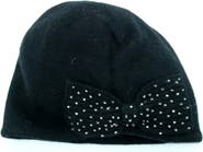 Portolano Minerva Beaded Bow Beanie