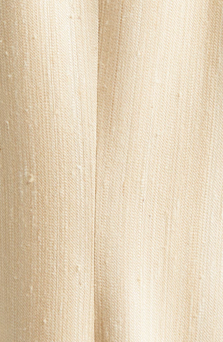 PARTOW Bow Silk Blend Jacket, Alternate, color, Sand