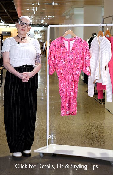 Lilly Pulitzer® Wisteria Floral Tie Front Dress | Nordstrom