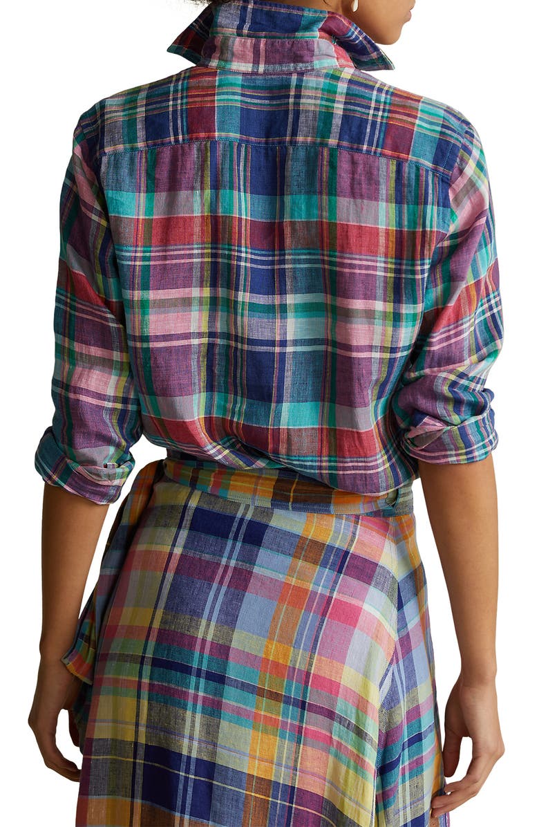 Polo Ralph Lauren Georgia Slim Fit Button-Up Shirt, Alternate, color,