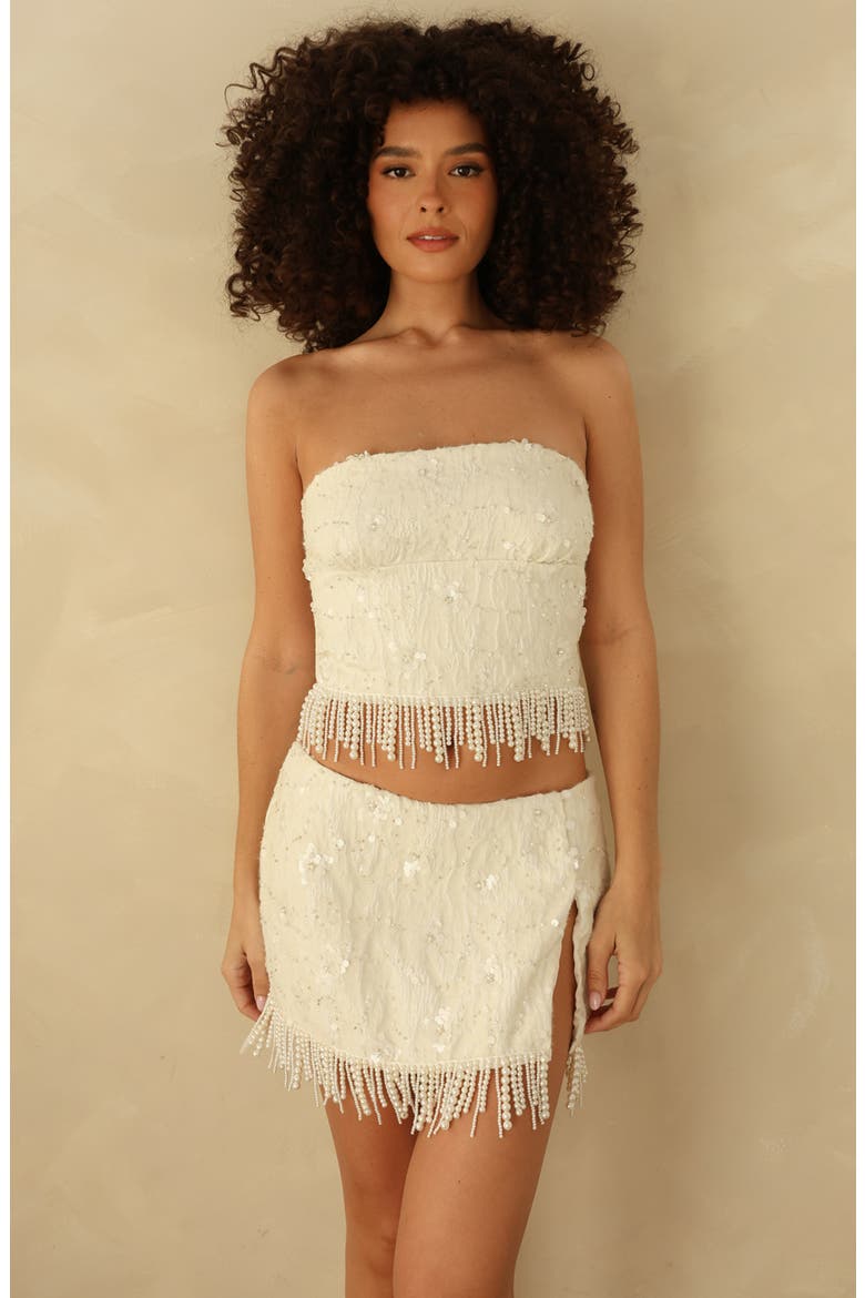 Champagne Skirt, Main, color, Cheers
