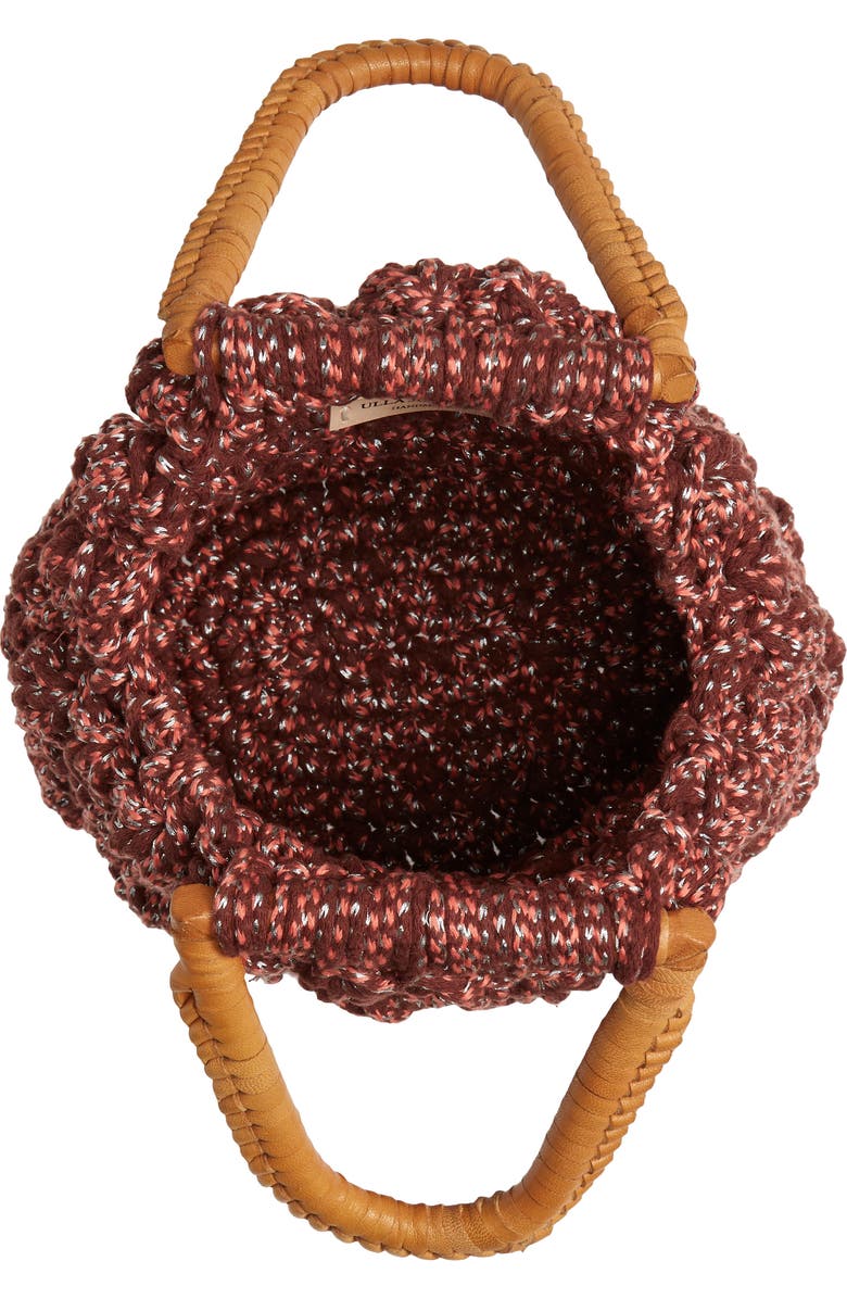 Ulla Johnson Inaya Crochet Tote, Alternate, color,