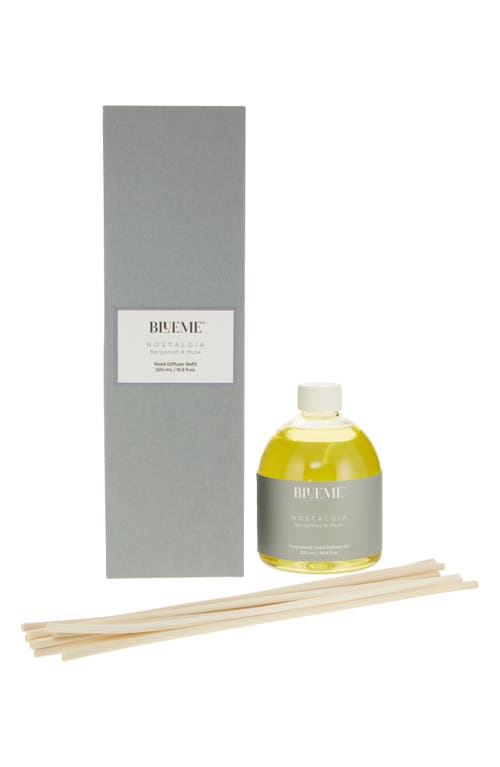 Blueme Nostalgia Diffuser Oil & Reeds Refill Set In Multi