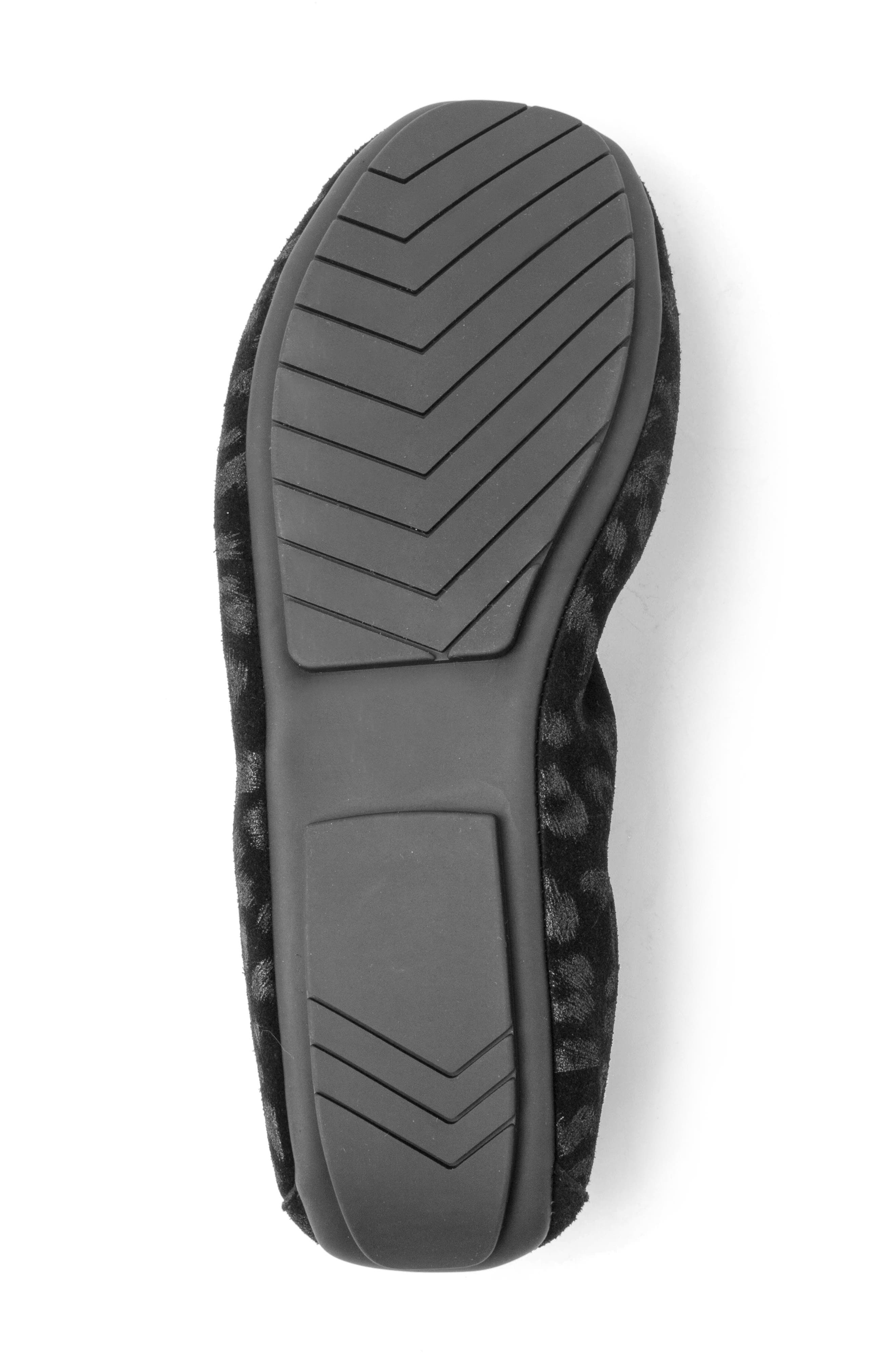 'Halle 2.0' Ballet Flat, Alternate, color, BLACK FOIL PRINT LEOPARD
