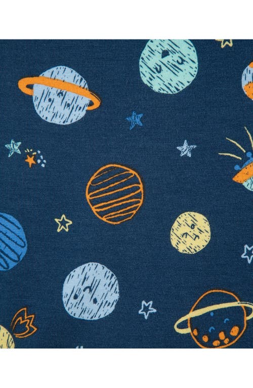 Little Me Baby Boys Space Pajamas, 4 Piece Set In Multi