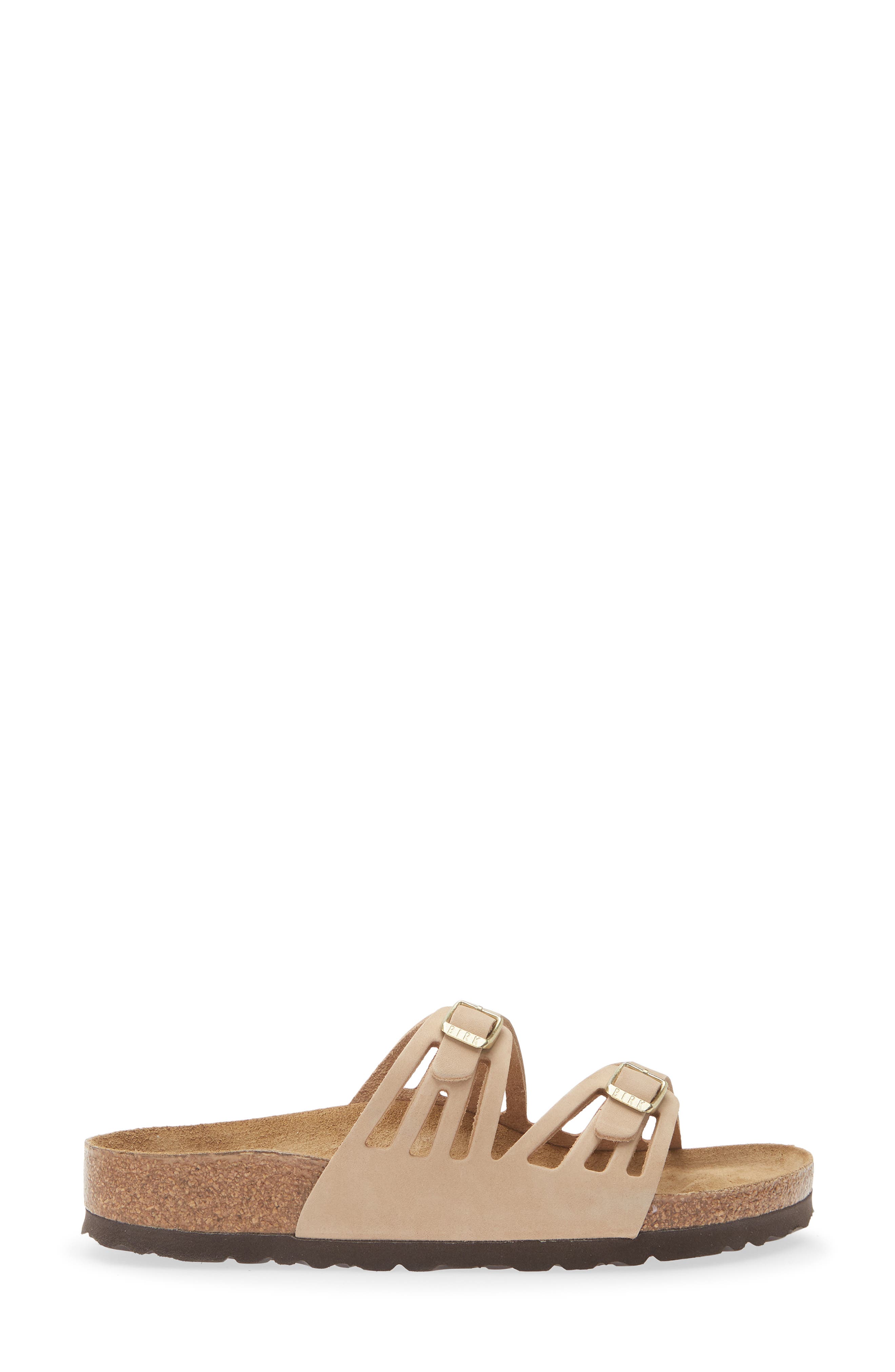 Birkenstock Granada Sandal, Alternate, color, Sandcastle Nubuck