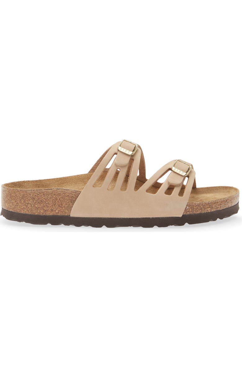 Birkenstock Granada Sandal, Alternate, color, Sandcastle Nubuck
