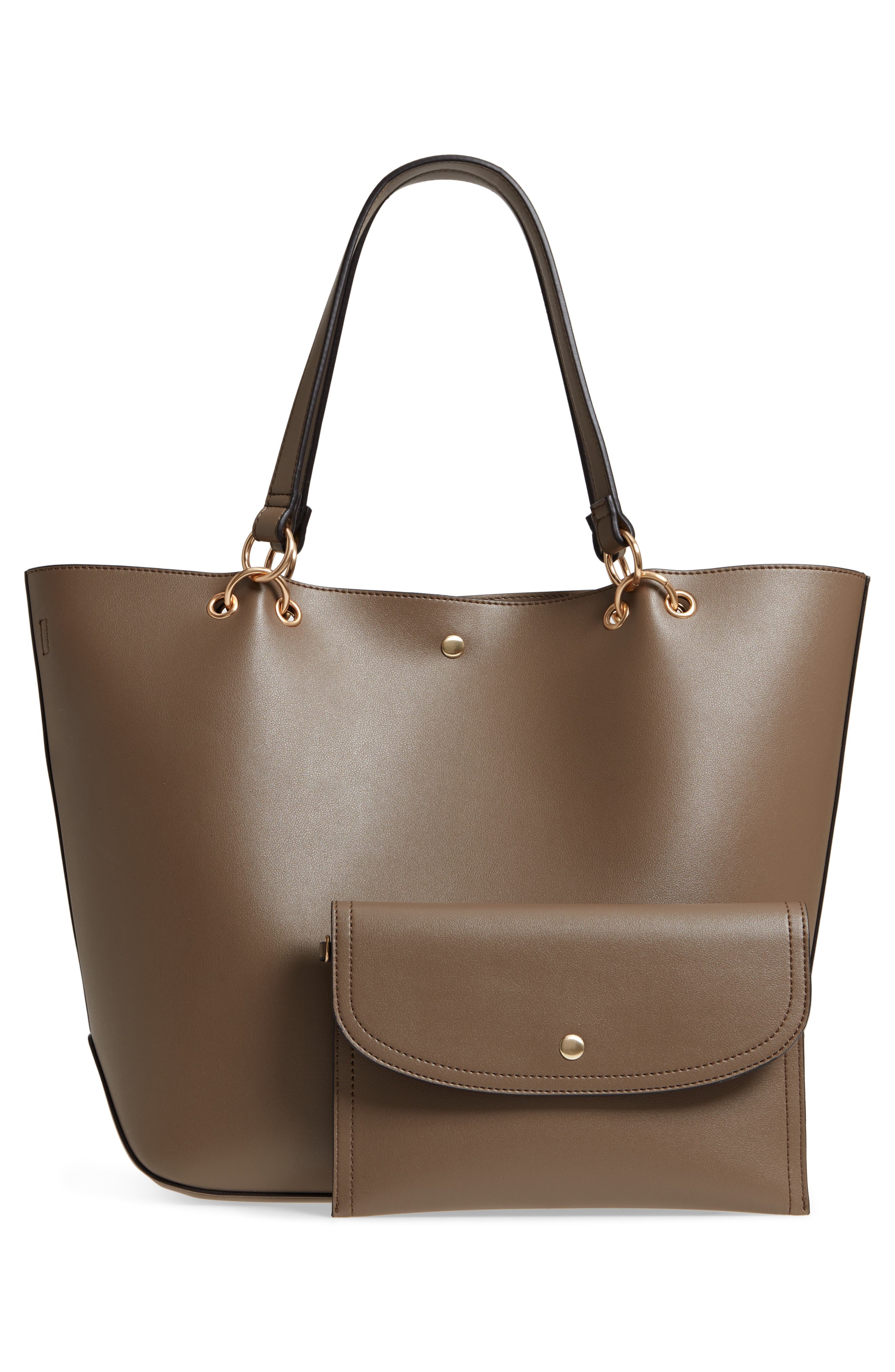 Sole Society Fronto Faux Leather Tote, Alternate, color, 