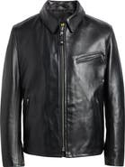 Schott NYC Leather Racer Jacket