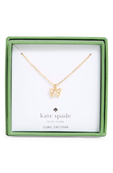 butterfly pendant necklace