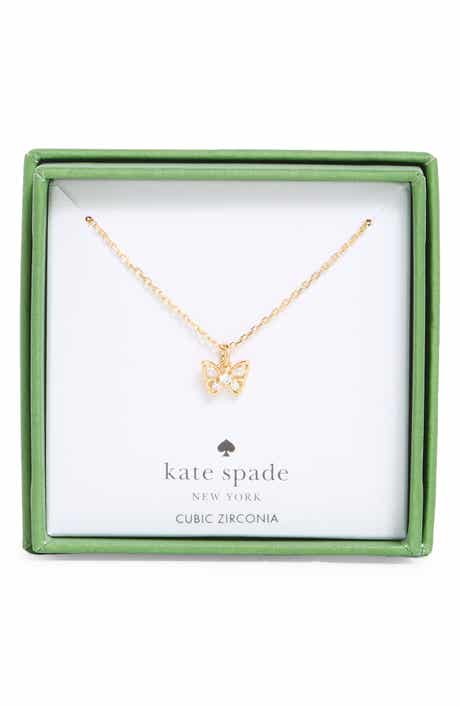 Kate Spade New York butterfly pendant necklace