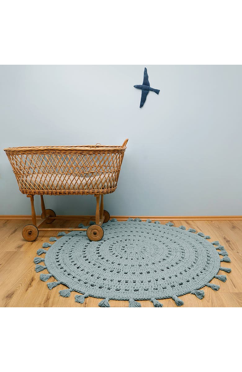 Nattiot Rug Nila, Alternate, color, Pale Green