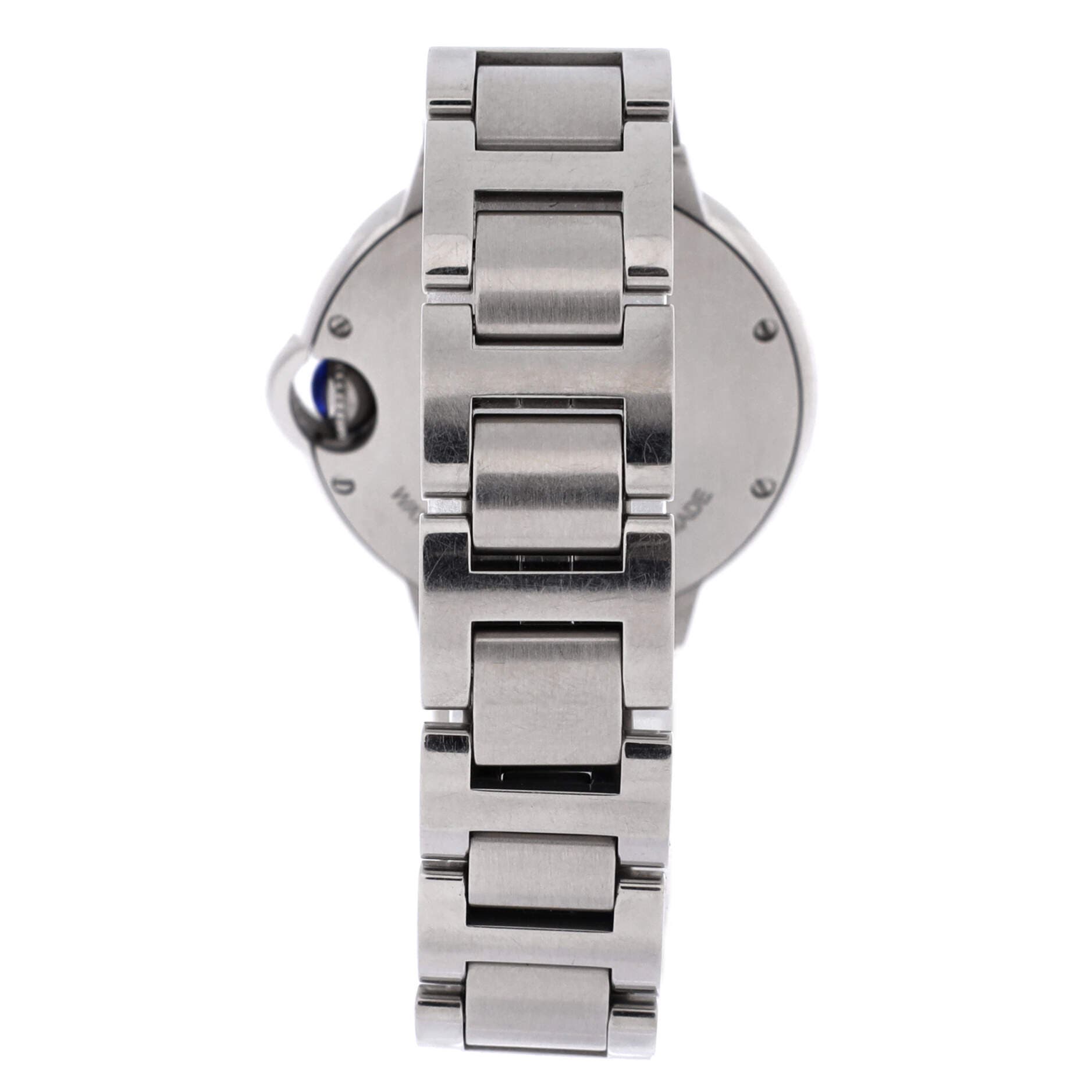 Ballon Bleu de Cartier Automatic Watch Stainless Steel 33, Alternate, color, Metallic Silver