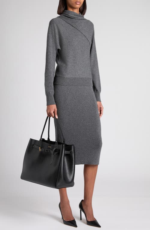 Tom Ford Women Cashmere Skirt In Gray
