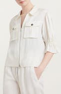 Cinq à Sept Holly Ruffle Sleeve Jacket