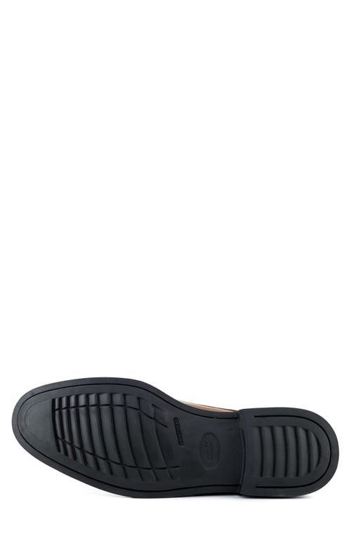 Marc Joseph New York Fulton Steet Bit Loafer In Cognac Grainy