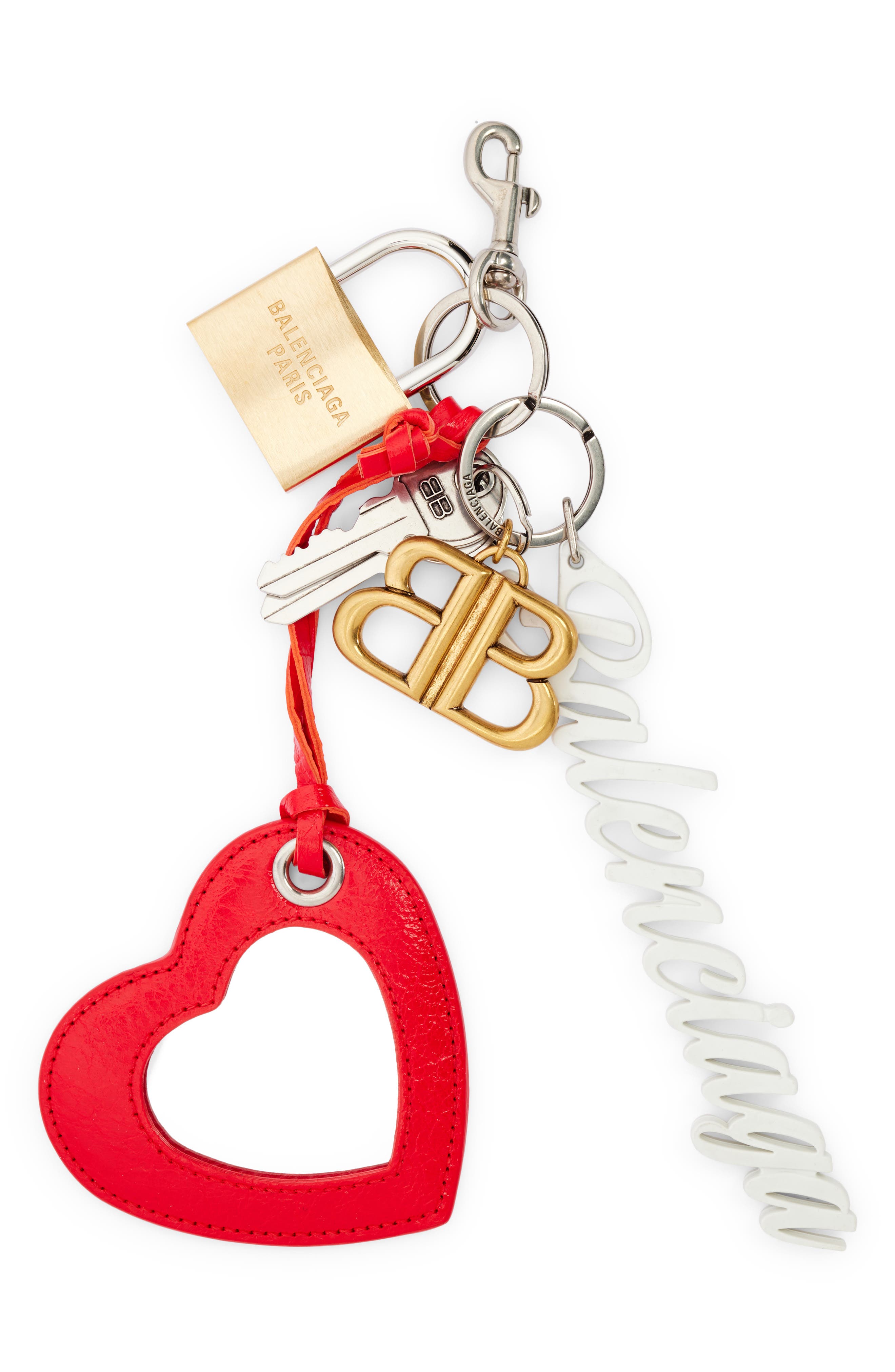 Balenciaga Paloma Bag Charm, Main, color, 