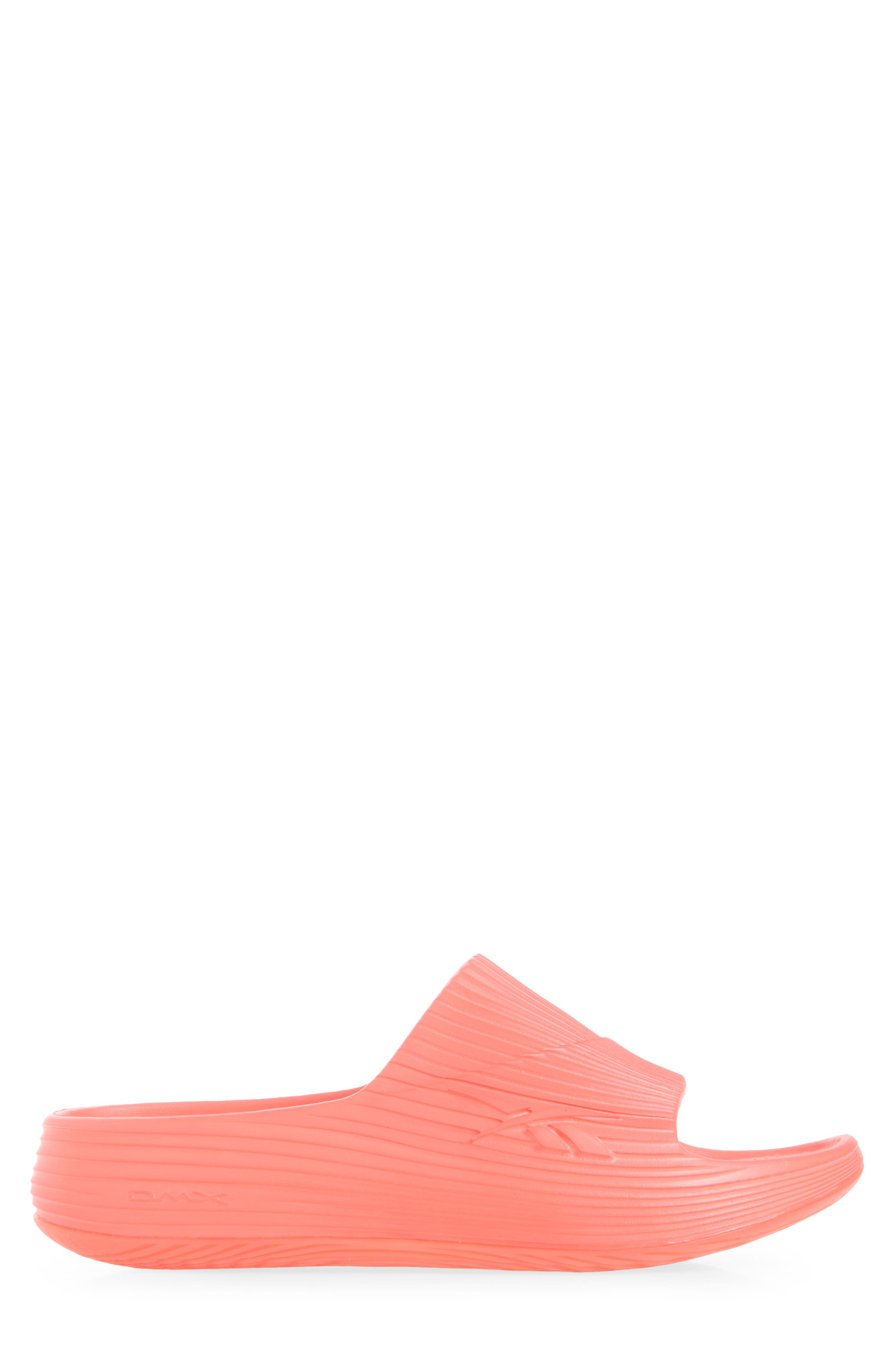 DMX Recovery Slide Sandal, Alternate, color, SUNSET CORAL