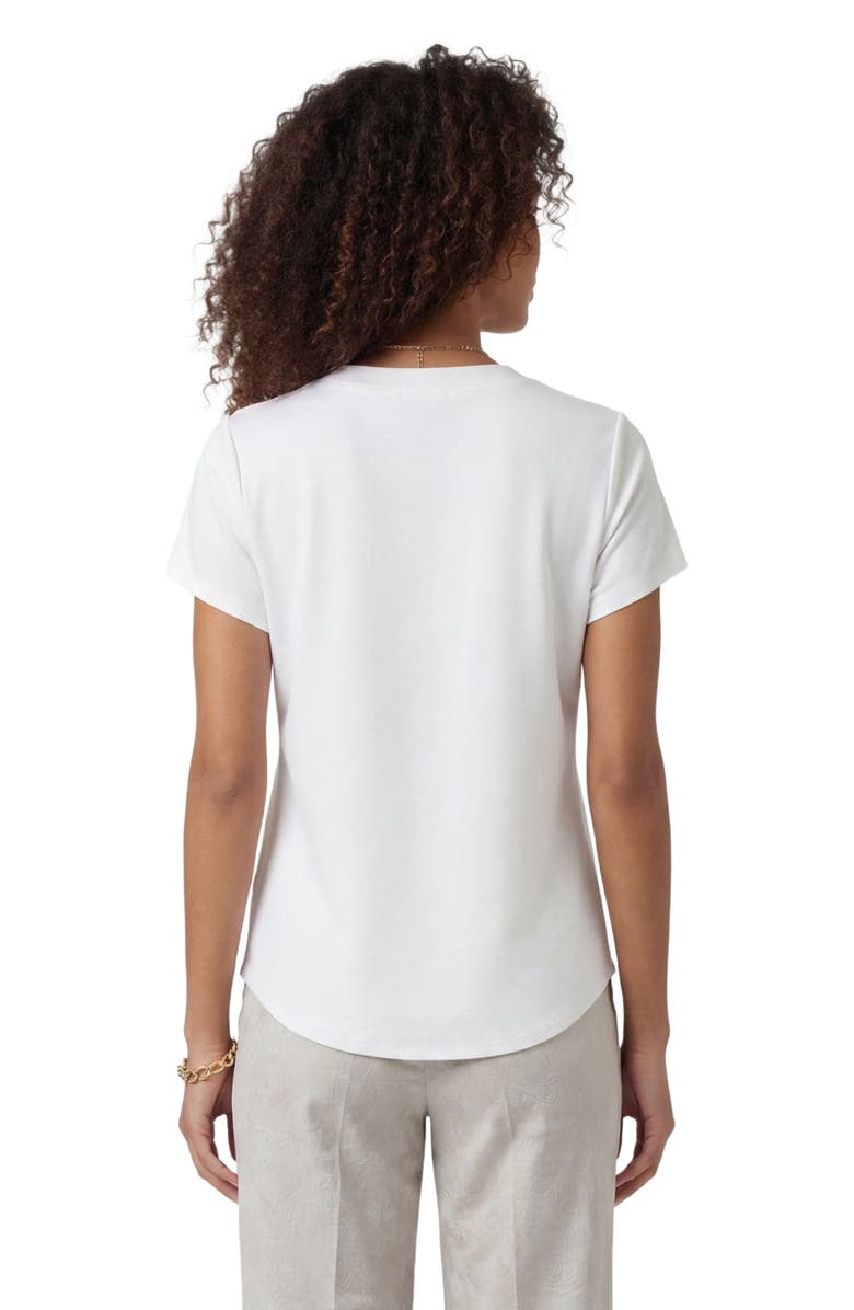 Lords of Harlech Womens V-neck Top, Alternate, color, White