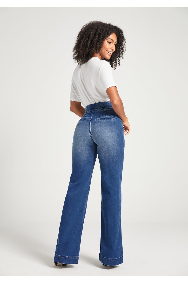 Farah Jeans | High-Waist Wide-Leg Denim, Alternate, color, Canyon Wash