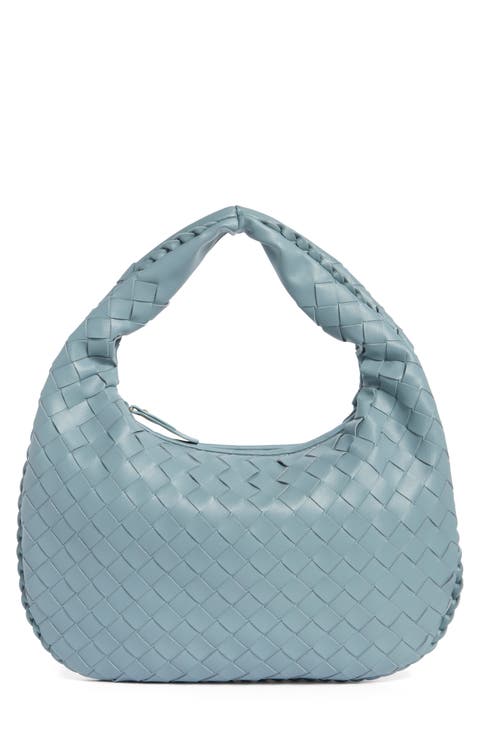 Woven Hobo Shoulder Bag