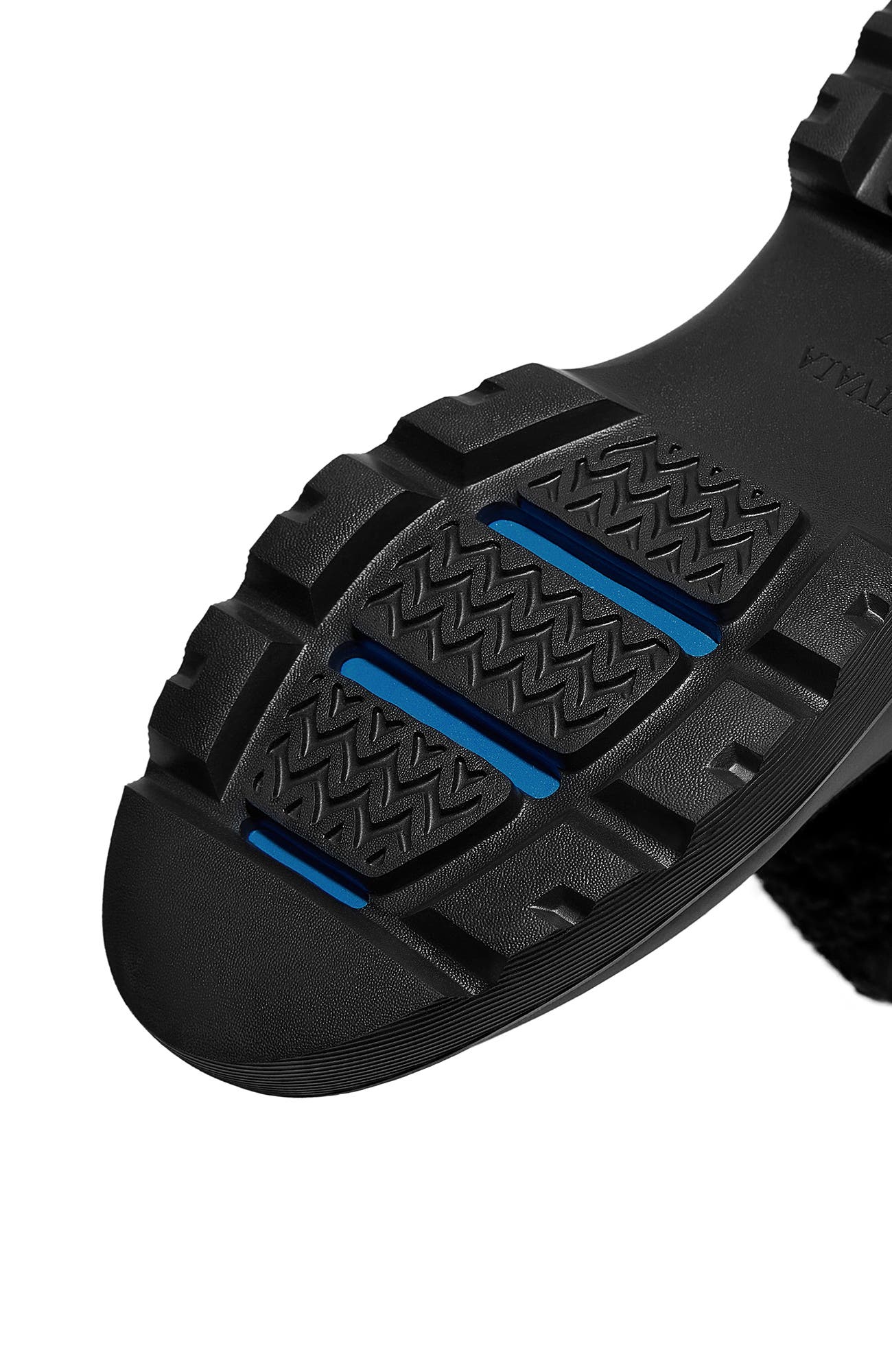 VIVAIA Faux Fur Platform Chunky Wedge Boots, Alternate, color, Black