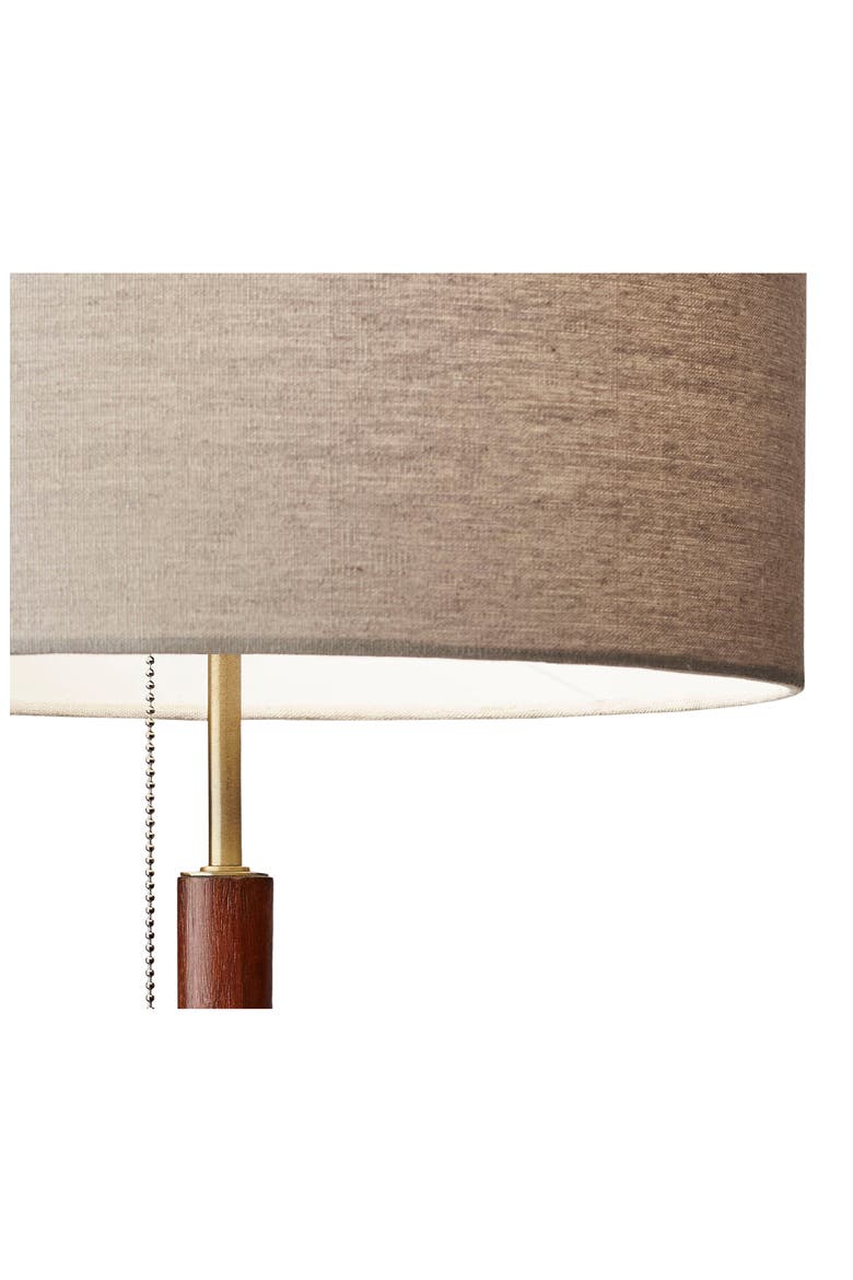 Hamilton Table Lamp, Alternate, color, WALNUT WITH ANTIQUE BRASS
