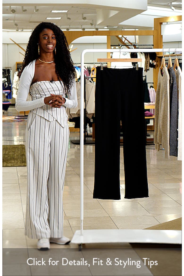 Gale Bias Cut High Waist Pants video