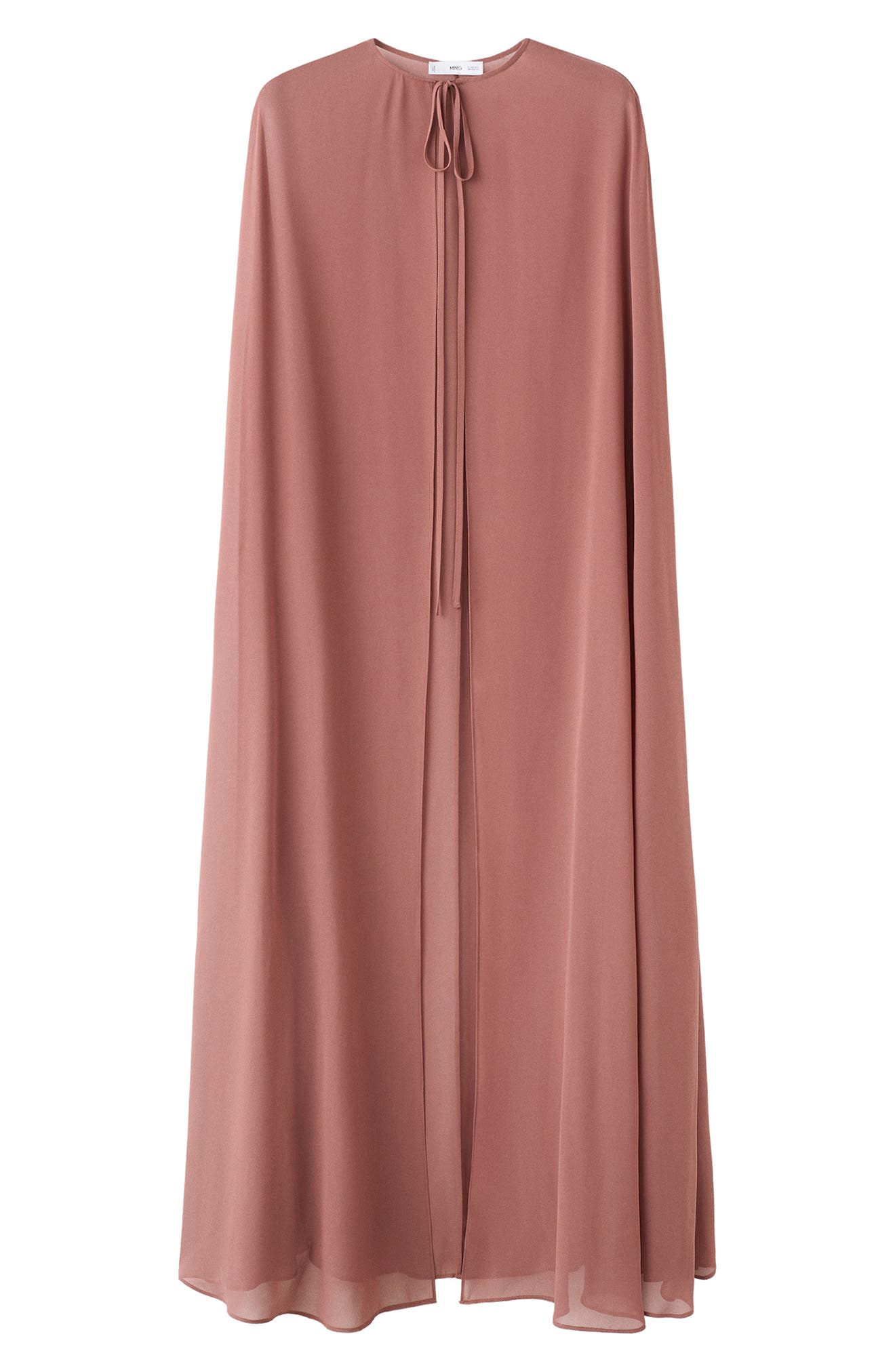 Tie Front Long Cape - image 2