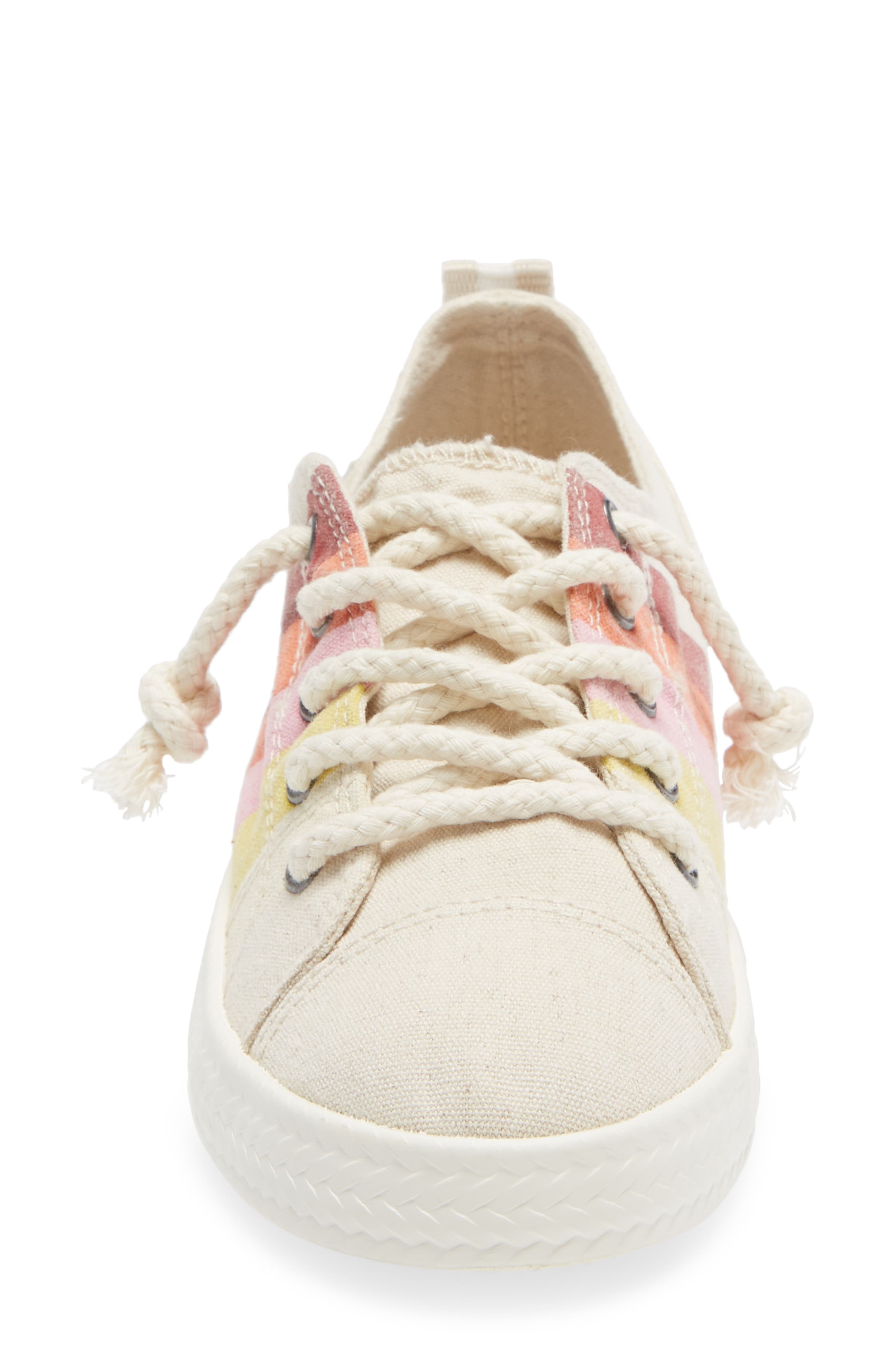 Marina Canvas Sneaker, Alternate, color, NECTAR