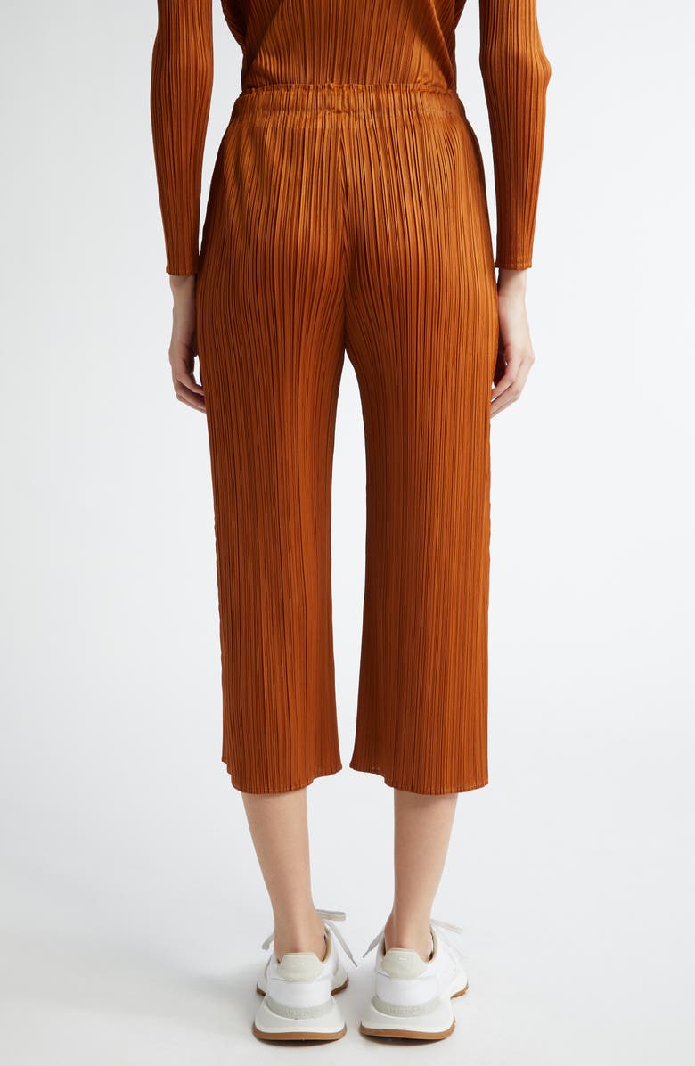 Pleats Please Issey Miyake Monthly Colors November Pleated Wide Leg Pants, Alternate, color, 