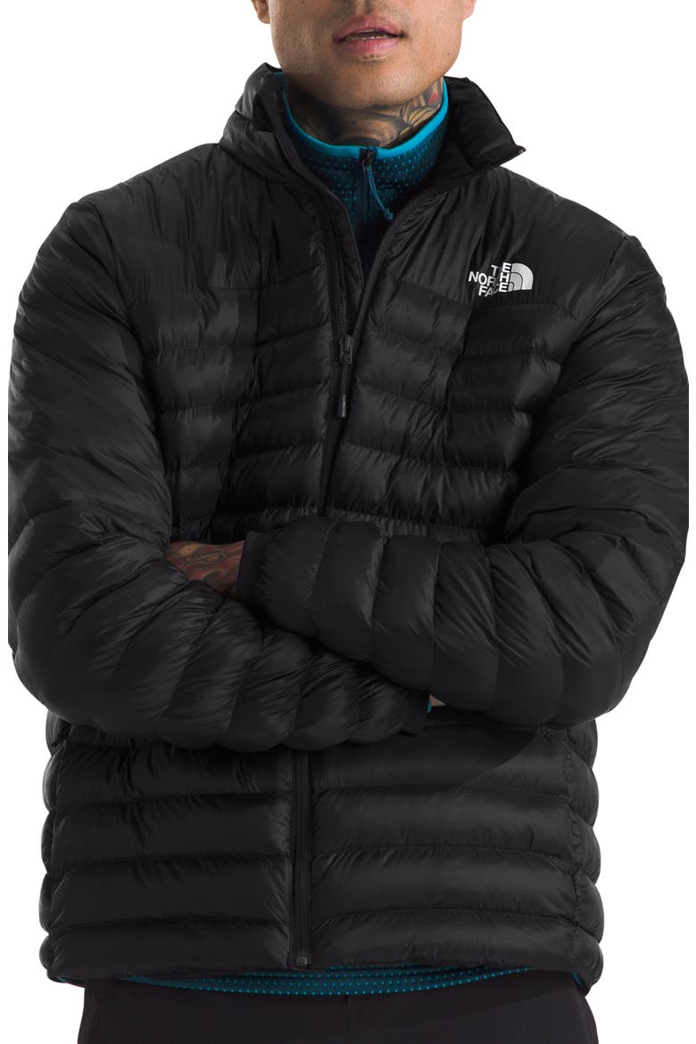 Terra Peak Packable Quilted Jacket, Main, color, TNF BLACK